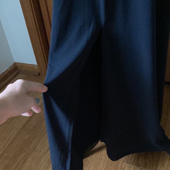 Woman Within Black Stretch Pullover Maxi Dress, Size 1X - Picture 5 of 8